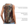 Zeagoo Women’s Silk Satin Camisole Tank Tops V Neck Blouses Work Shirts(Z – Mz721)
