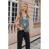 Zeagoo Women’s Silk Satin Camisole Tank Tops V Neck Blouses Work Shirts(Z – Mz779)