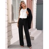 Zeagoo Womens Silk Satin Tank Tops Crew Neck Pleated Camisole Sleeveless Business Work Blouse Dressy Casual Summer Shirt(Lightweight White)