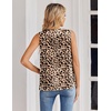 Zeagoo Women’s Silk Satin Tank Tops V Neck Camisoles Sleeveless Blouses(P-an550)