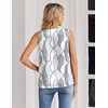 Zeagoo Women’s Silk Satin Tank Tops V Neck Camisoles Sleeveless Blouses(P-jh611)