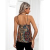 Zeagoo Women’s Silk Satin Tank Tops V Neck Sleeveless Camisole Basic Blouse(Mz721)