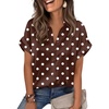 Brown Polka Dot