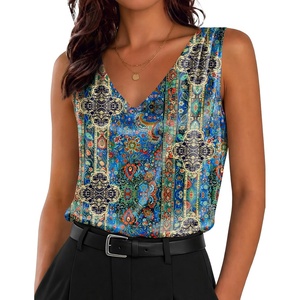 Zeagoo Women’s Silk Satin Camisole Tank Tops V Neck Blouses Work Shirts(Z – Mz779)