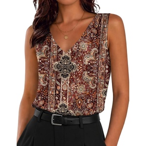 Zeagoo Women’s Silk Satin Camisole Tank Tops V Neck Blouses Work Shirts(Z – Mz896)