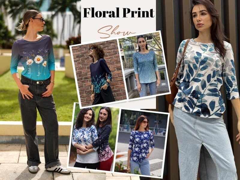 image:imageZeagoo Womens Casual 34 Sleeve TShirts Round Neck Tunic Tops Work BlouseWf41
