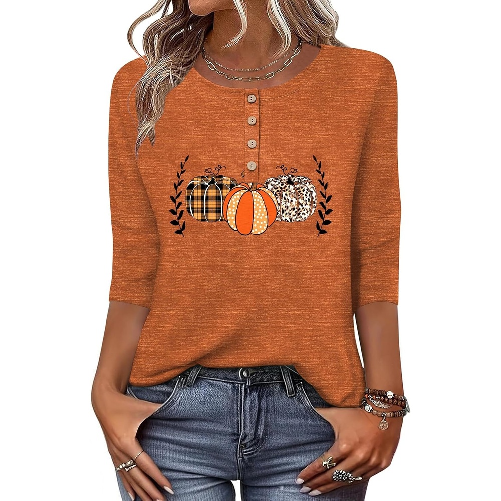 image:imageZeagoo 34 Length Sleeve Women Tops Dressy Casual Blouses Work ClothesWs86