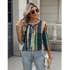 Zeagoo 3/4 Length Sleeve Women Tops Dressy Casual Blouses Work Clothes(Cx289-multicolor)