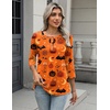 Zeagoo 3/4 Length Sleeve Women Tops Dressy Casual Blouses Work Clothes(Ws85)