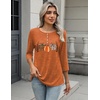 Zeagoo 3/4 Length Sleeve Women Tops Dressy Casual Blouses Work Clothes(Ws86)