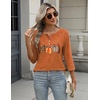 Zeagoo 3/4 Length Sleeve Women Tops Dressy Casual Blouses Work Clothes(Ws86)