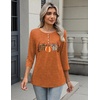 Zeagoo 3/4 Length Sleeve Women Tops Dressy Casual Blouses Work Clothes(Ws86)