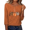 Zeagoo 3/4 Length Sleeve Women Tops Dressy Casual Blouses Work Clothes(Ws86)