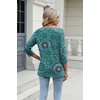 Zeagoo 3/4 Length Sleeve Womens Tops Casual V Neck Shirts Soft Basic Tees(Mz858)