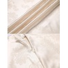 Zeagoo Skirts for Women High Waist Skirt Elegant Midi Skirt Satin(New-pastel Peach)