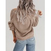 Zeagoo Women’s 2026 Fall Chunky Knit Cardigans Long Sleeve Sweaters(B_khaki)