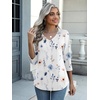 Zeagoo Womens Blouse Casual 3/4 Length Sleeve V Neck Basic T-Shirts(Bf290)