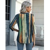 Zeagoo Women’s Casual 3/4 Sleeve T-Shirts Round Neck Tunic Tops Work Blouse(Multicolor-cx289)