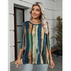 Zeagoo Women’s Casual 3/4 Sleeve T-Shirts Round Neck Tunic Tops Work Blouse(Multicolor-cx289)