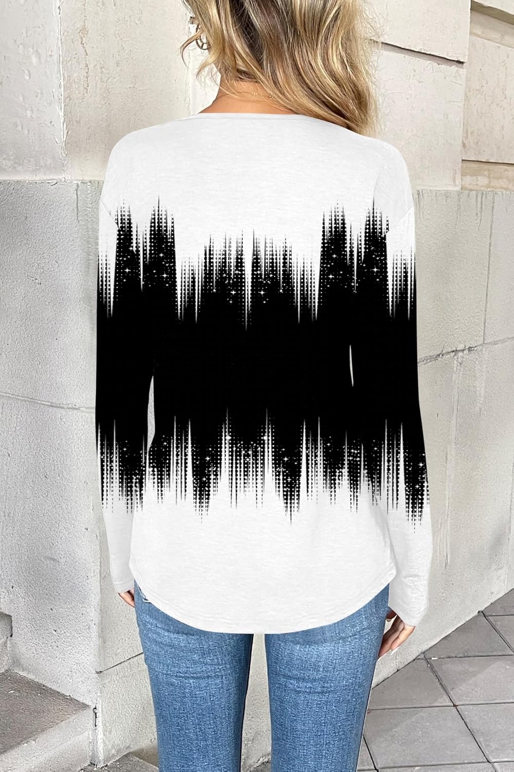 image:imageZeagoo Women Long Sleeve Tops Dressy Casual V Neck Shirt Fall Work BlouseJb204
