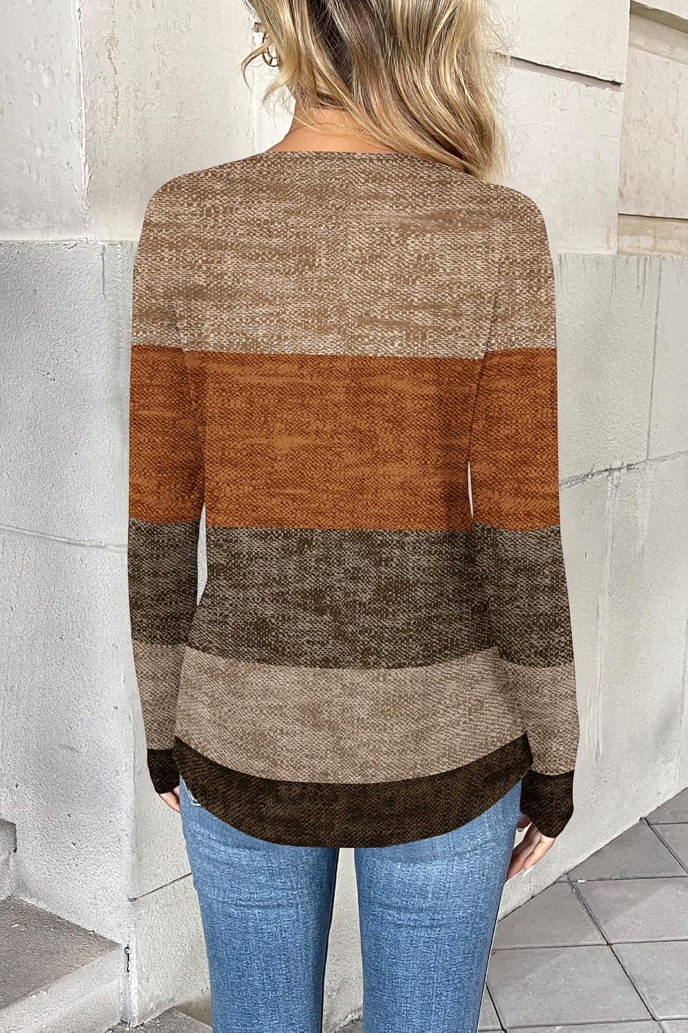 image:imageZeagoo Women Long Sleeve Tops Dressy Casual V Neck Shirt Fall Work BlouseJh398