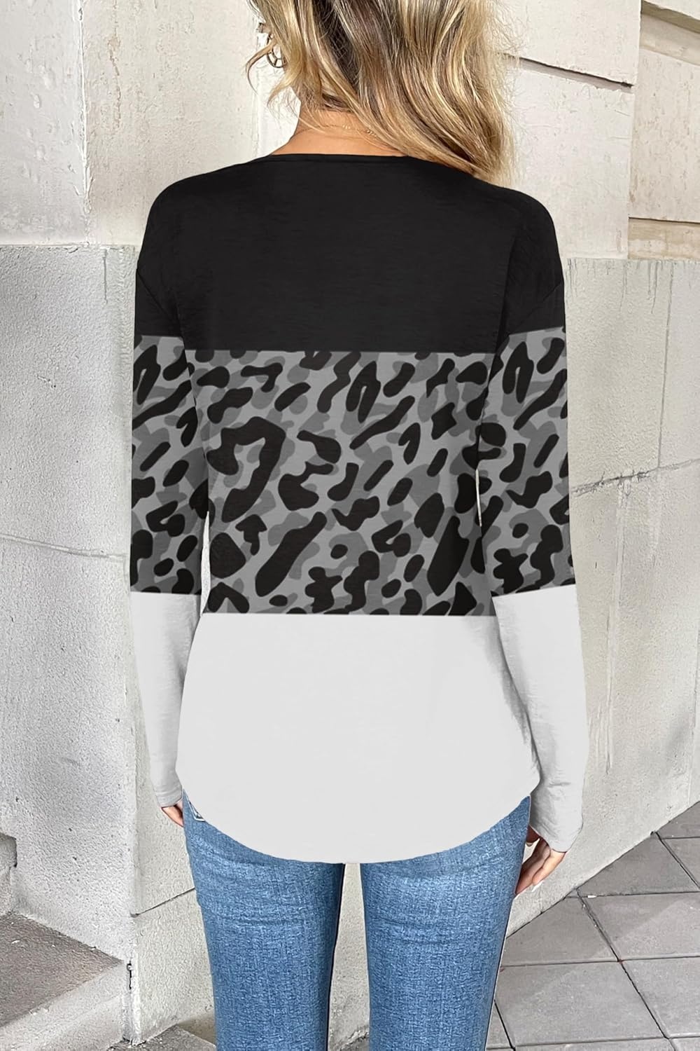 image:imageZeagoo Women Long Sleeve Tops Dressy Casual V Neck Shirt Fall Work BlouseJh519