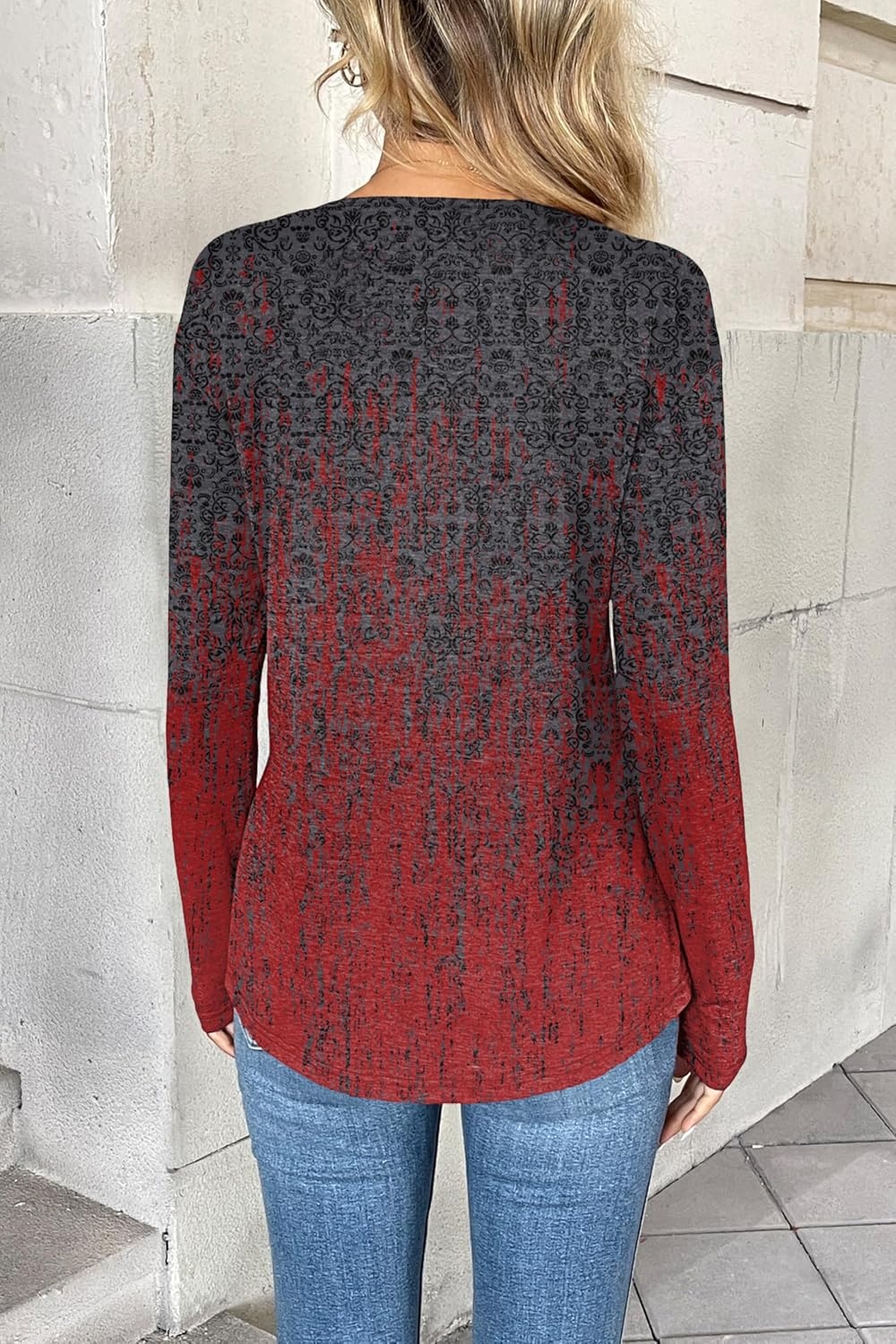 image:imageZeagoo Women Long Sleeve Tops Dressy Casual V Neck Shirt Fall Work BlouseMz838