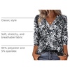Zeagoo Women Long Sleeve Tops Dressy Casual V Neck Shirt Fall Work Blouse(Cx273)