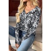 Zeagoo Women Long Sleeve Tops Dressy Casual V Neck Shirt Fall Work Blouse(Cx273)