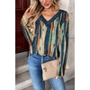 Zeagoo Women Long Sleeve Tops Dressy Casual V Neck Shirt Fall Work Blouse(Cx289)
