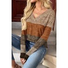 Zeagoo Women Long Sleeve Tops Dressy Casual V Neck Shirt Fall Work Blouse(Jh398)