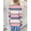 Zeagoo Women Long Sleeve Tops Dressy Casual V Neck Shirt Fall Work Blouse(Tw669)
