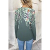 Zeagoo Women Long Sleeve Tops Dressy Casual V Neck Shirt Fall Work Blouse(Wf71)