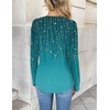 Zeagoo Women Long Sleeve Tops Dressy Casual V Neck Shirt Fall Work Blouse(Xh363)