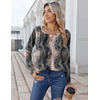 Zeagoo Womens Long Sleeve Tops 2026 V Neck Pleated Shirts Dressy Casual Tunic Blouses Loose Fit Fall Fashion Clothes(Cx278)