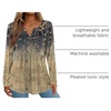 Zeagoo Womens Long Sleeve Tops 2026 V Neck Pleated Shirts Dressy Casual Tunic Blouses Loose Fit Fall Fashion Clothes(Cx311)