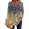Zeagoo Womens Long Sleeve Tops 2026 V Neck Pleated Shirts Dressy Casual Tunic Blouses Loose Fit Fall Fashion Clothes(Cx311)