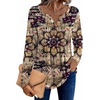 Zeagoo Womens Long Sleeve Tops 2026 V Neck Pleated Shirts Dressy Casual Tunic Blouses Loose Fit Fall Fashion Clothes(Mz857)