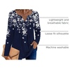 Zeagoo Womens Long Sleeve Tops 2026 V Neck Pleated Shirts Dressy Casual Tunic Blouses Loose Fit Fall Fashion Clothes(Sf103)