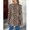 Zeagoo Womens Roll Up Long Sleeve Tops V Neck Shirts Dressy Casual Work Blouses S-2XL(Pa222)