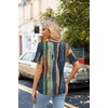 Zeagoo Womens Summer Tops Short Sleeve Work Casual Shirts Trendy V Neck Tee(Cx289)