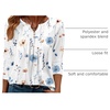 Zeagoo Womens Tops Long Sleeve Shirts Boho Tops for Women 2026 Fall Blouses Ladies Sweatshirts Spring Fashion Clothing(A01-white Print)