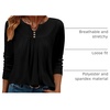 Zeagoo Womens Tops Long Sleeve Shirts Boho Tops for Women 2026 Fall Blouses Ladies Sweatshirts Spring Fashion Clothing(Black)