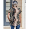 Zeagoo Womens Tops Short Sleeve Cute Summer Blouses Crew Neck Dressy Casual T Shirts Work Clothes S-2XL(Cx278-multicolored)