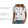Zeagoo Womens Tops Short Sleeve Cute Summer Blouses Crew Neck Dressy Casual T Shirts Work Clothes S-2XL(Sf291-white)