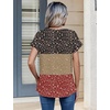 Zeagoo Womens Tops Short Sleeve Cute Summer Blouses Crew Neck Dressy Casual T Shirts Work Clothes S-2XL(Xh553-flowers)