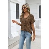 Zeagoo Womens V-Neck Tops Summer Casual Short Sleeve Tshirts S-3XL(Zz-an136)