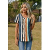 Zeagoo Womens V-Neck Tops Summer Casual Short Sleeve Tshirts S-3XL(Zz-cx152)