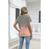 Zeagoo Womens V-Neck Tops Summer Casual Short Sleeve Tshirts S-3XL(Zz-jb44)