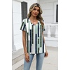 Zeagoo Womens V-Neck Tops Summer Casual Short Sleeve Tshirts S-3XL(Zz-jh530)